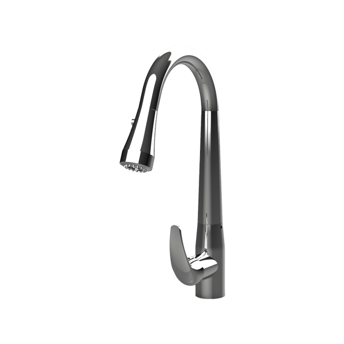 Assembly-Kitchen Sensor Faucet (Brass)